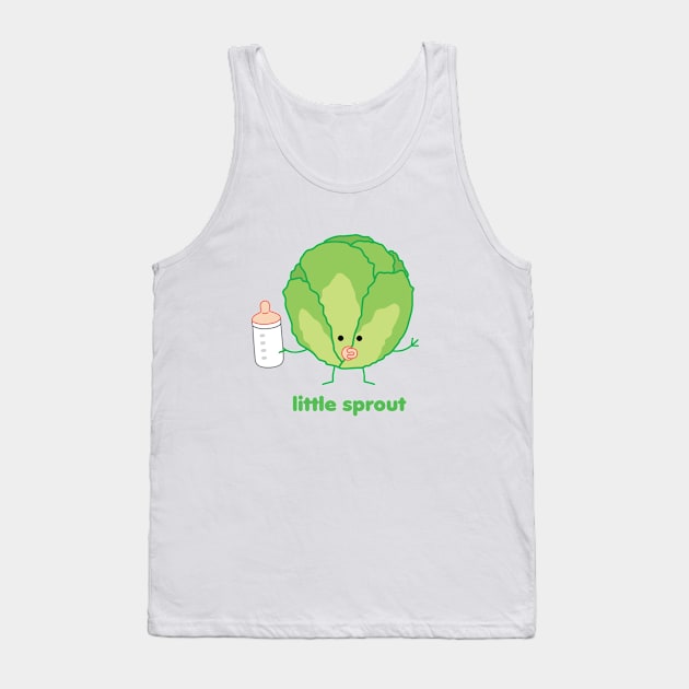 Little Sprout | by queenie's cards Tank Top by queenie's cards